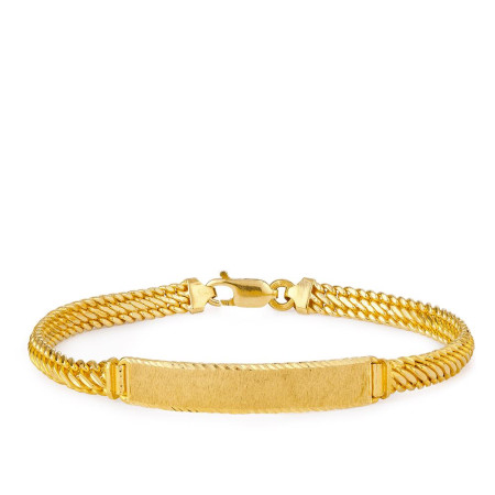 18ct Gold Men's Bracelet