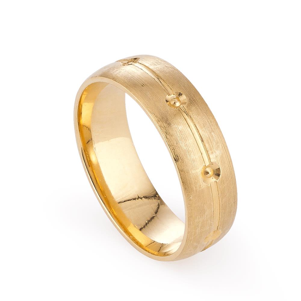 22ct Gold Wedding band Size L