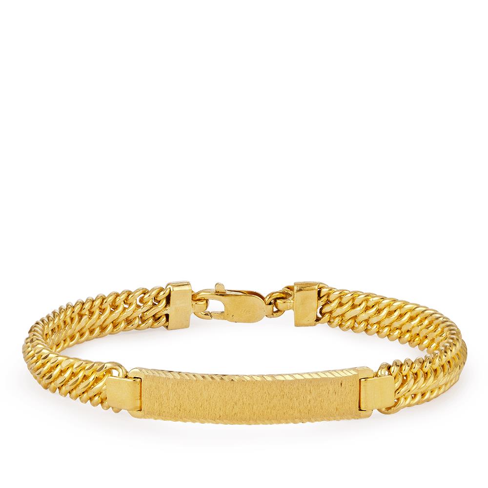 Sterling Silver & 18ct Gold Plated Vermeil 0.05ct Diamond Moon Pavé Bracelet  | H.Samuel