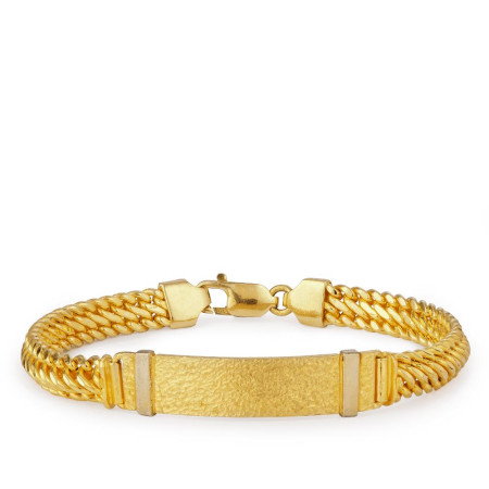 18ct Gold Men's Bracelet