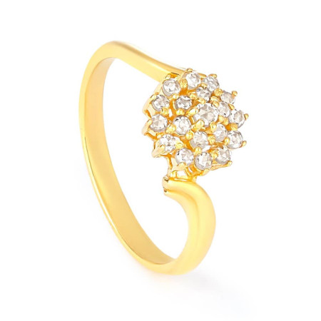 Diya Collection 22ct Gold Ring