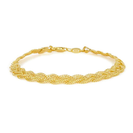 22ct Ladies Twisted Bracelet 3.6gm