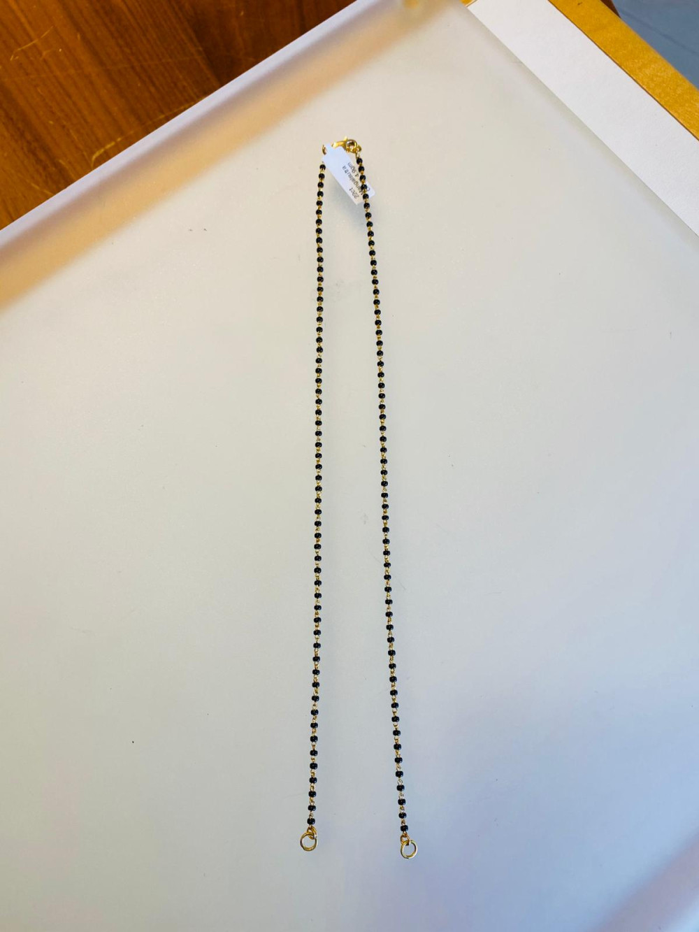 22ct Mangalsutra Chain with Pendant-links 4.9gm 16 inches