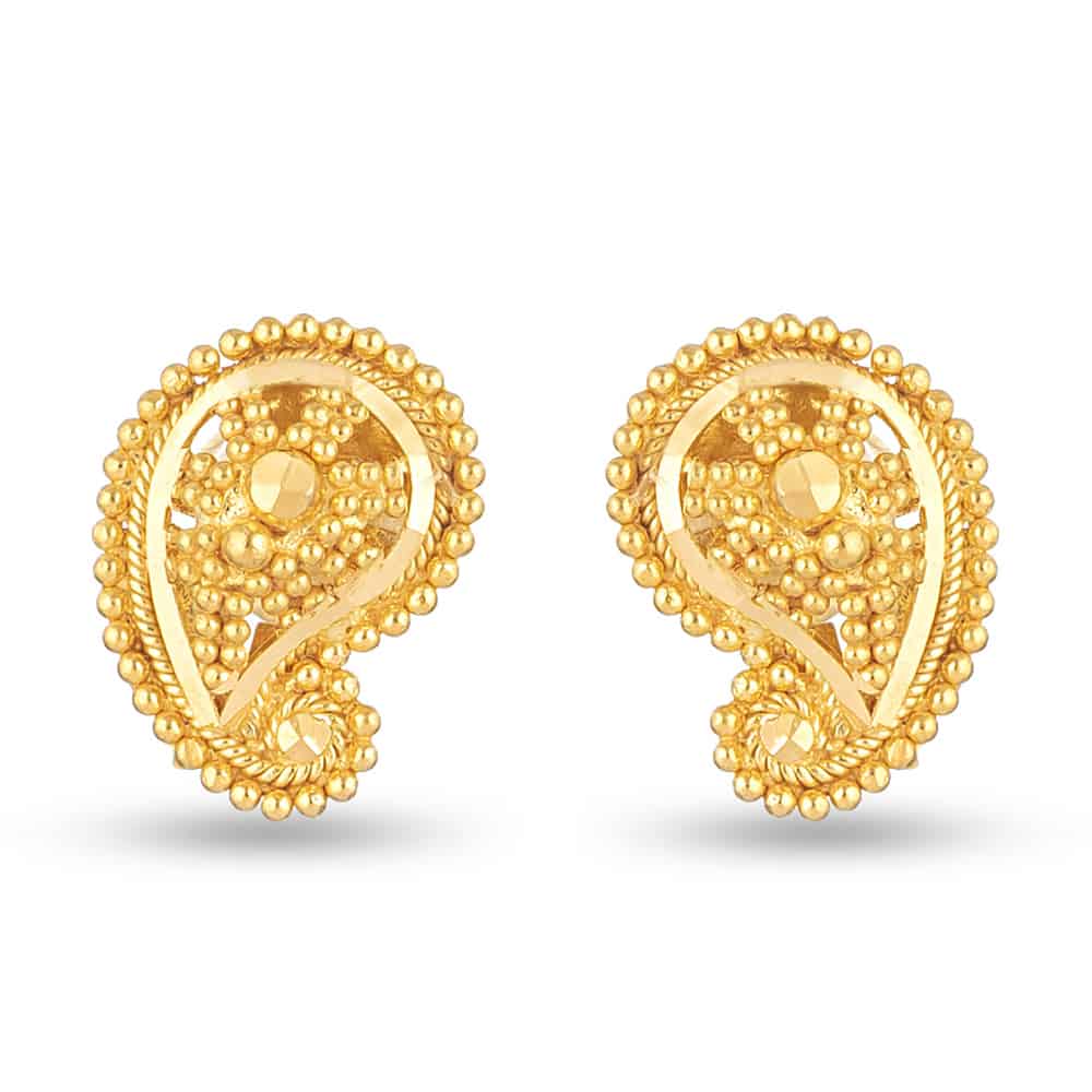 Gold Earrings for women | Asian Gold Earrings | PureJewels