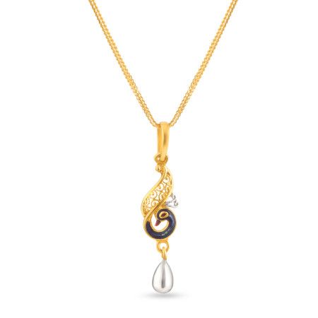 22carat Gold Indian Pendant
