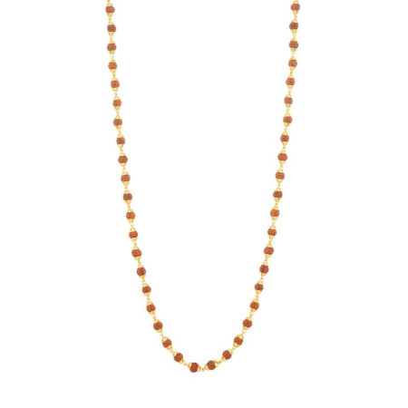 Small rudraksha mala in gold price deals