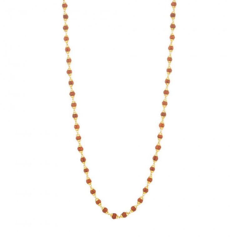 22ct Gold Rudraksh Mala