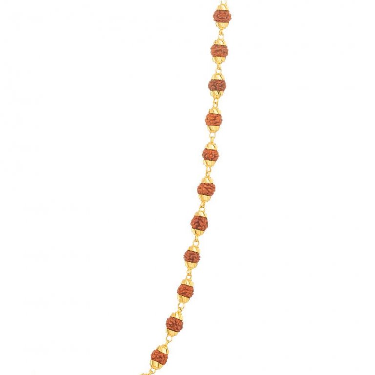 22ct Gold Rudraksh Mala