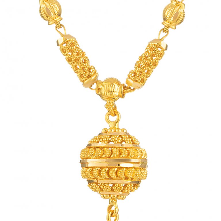 Jali Collection 22ct Gold Choker Necklace