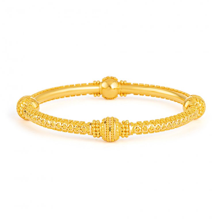 Jali Collection 22ct Gold Kada (32343)