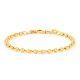 22ct Gold Ladies Bracelet with Heart Charm 5.9gm