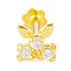 18 carat Yellow Gold Nose Pin