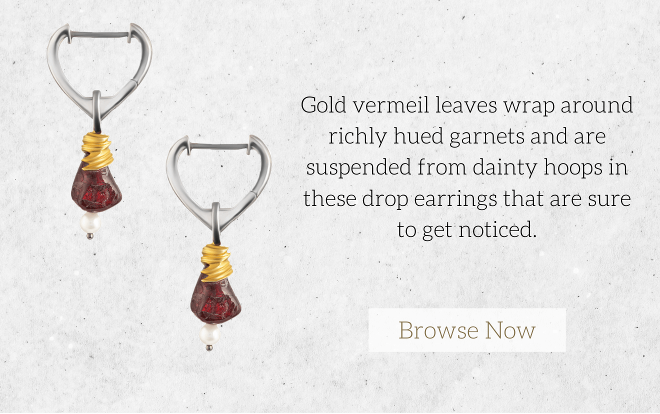 Artemisia Orange Earrings main image 1