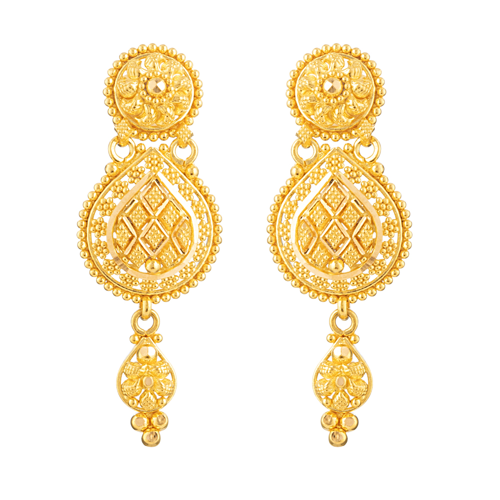 Daily Wear Gold Earrings Collections | Latest Earrings Designs 2023 | Latest  earrings design, Earrings collection, Designer earrings