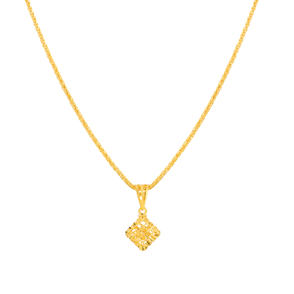 Square gold hotsell pendant designs