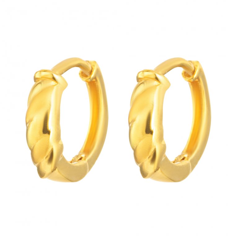 22ct Gold Earring