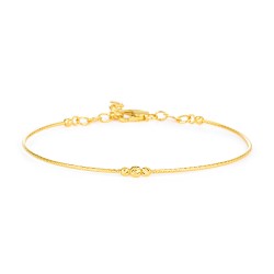 Glow Collection 22ct Gold Damen Armreif Armband Glow Collection 22ct Gold Damen Armreif Armband