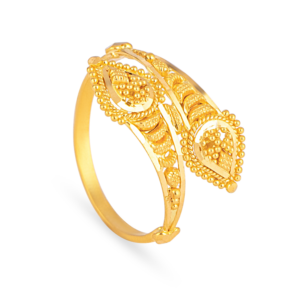 22 Carat Gold Engagement Rings at 5490.00 INR in Ludhiana | Bant Ram  Jewellers