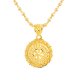 22ct Gold Filigree Pendant