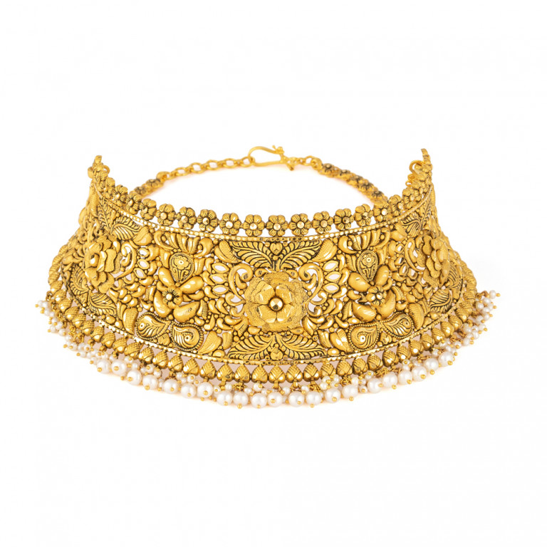 22 Carat Gold Bridal Necklace