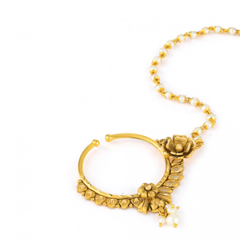 22ct Gold Indian Bridal Nath