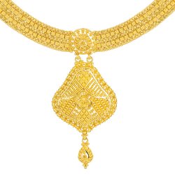 22Kt Gold Jali Choker Halskette 22Kt Gold Jali Choker Halskette
