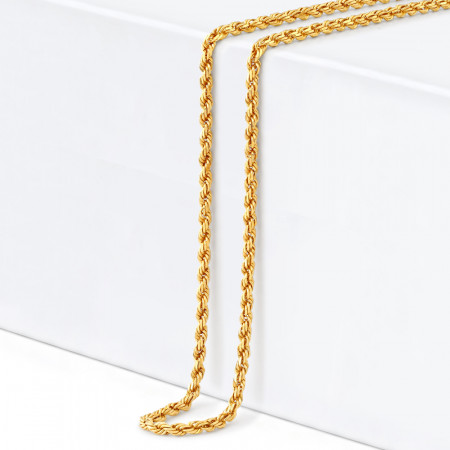22ct Gold | Rope Chain | 20 Inches | 2mm Thick