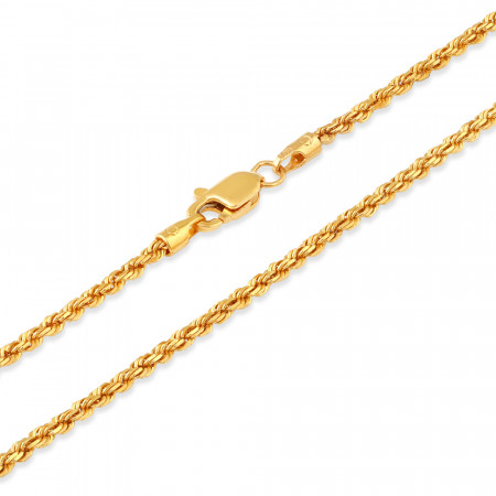 22ct Gold | Rope Chain | 20 Inches | 2mm Thick