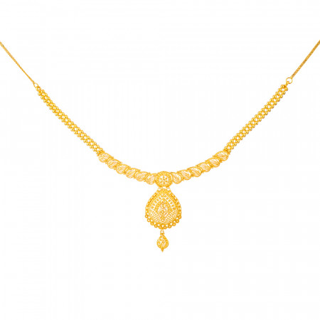 Jali Collection 22 carat Gold Necklace Jali Collection 22 carat Gold Necklace