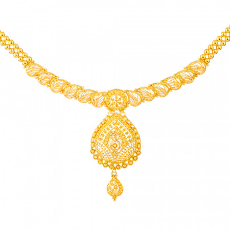 Jali Collection 22 carat Gold Necklace Jali Collection 22 carat Gold Necklace