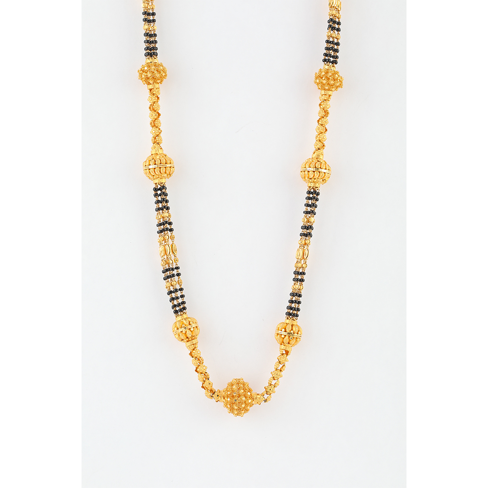 Gold mangalsutra 22 carat 2025