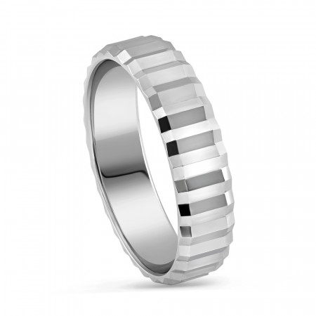 Platinum  Fancy Wedding Band
