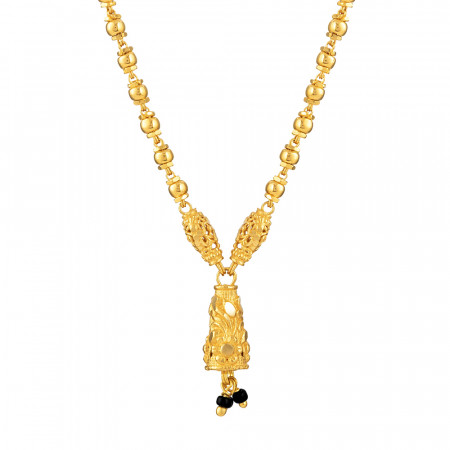 22ct Gold Mangalsutra in 17 Inches