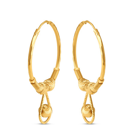 22ct Gold Ohrring
