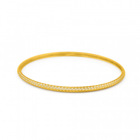 22ct Real Gold Bangle | Daily Wear | 2.4 | Lightweight