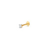 Yellow Gold Diamond Nose Stud uk