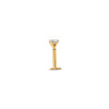 Yellow Gold Diamond Nose Stud uk