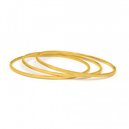22 Carat Gold Single Bangle | Daily Wear | Size 2.6