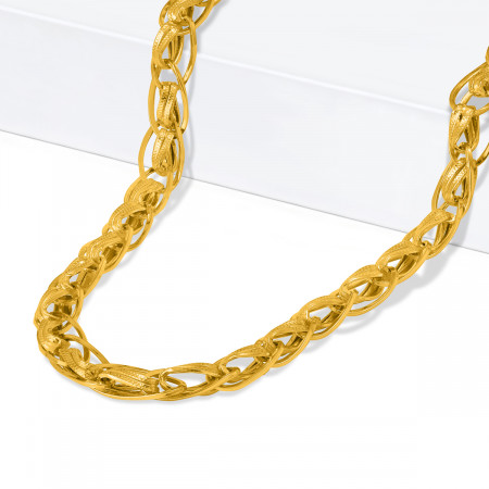 22ct Gold Fancy Chain In 21 Inches