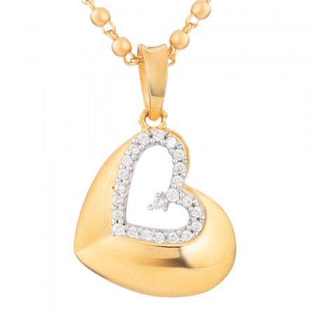 22ct Gold Heart Pendant - £250.00.00 