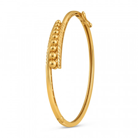 Jali Collection 22ct Gold Bangle