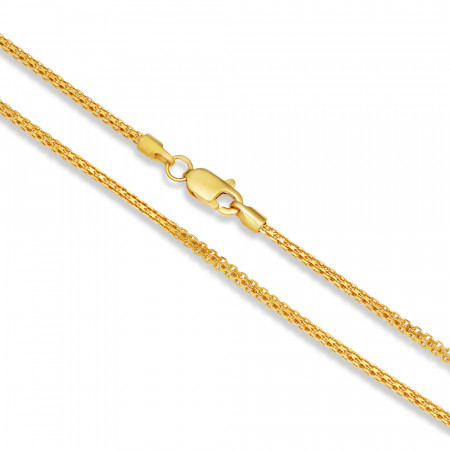 22ct Gold | Milan Chain | 20 Inches | 1.4mm Thick