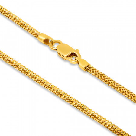 22ct Gold Foxtail Chain in 16 Inches