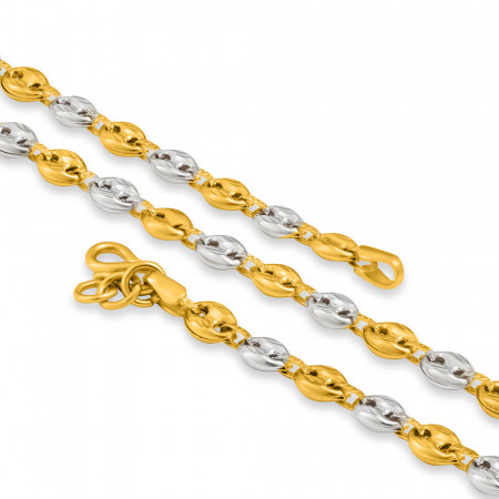 22ct Gold Fancy Chain in 18.5 Inches