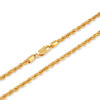 22ct Gold | Rope Chain | 22 Inches | 2.5mm Thick