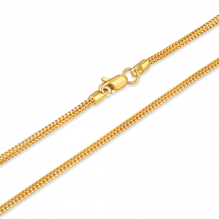 22ct Gold | Foxtail Chain | 20 Inches | 1.8mm Thick