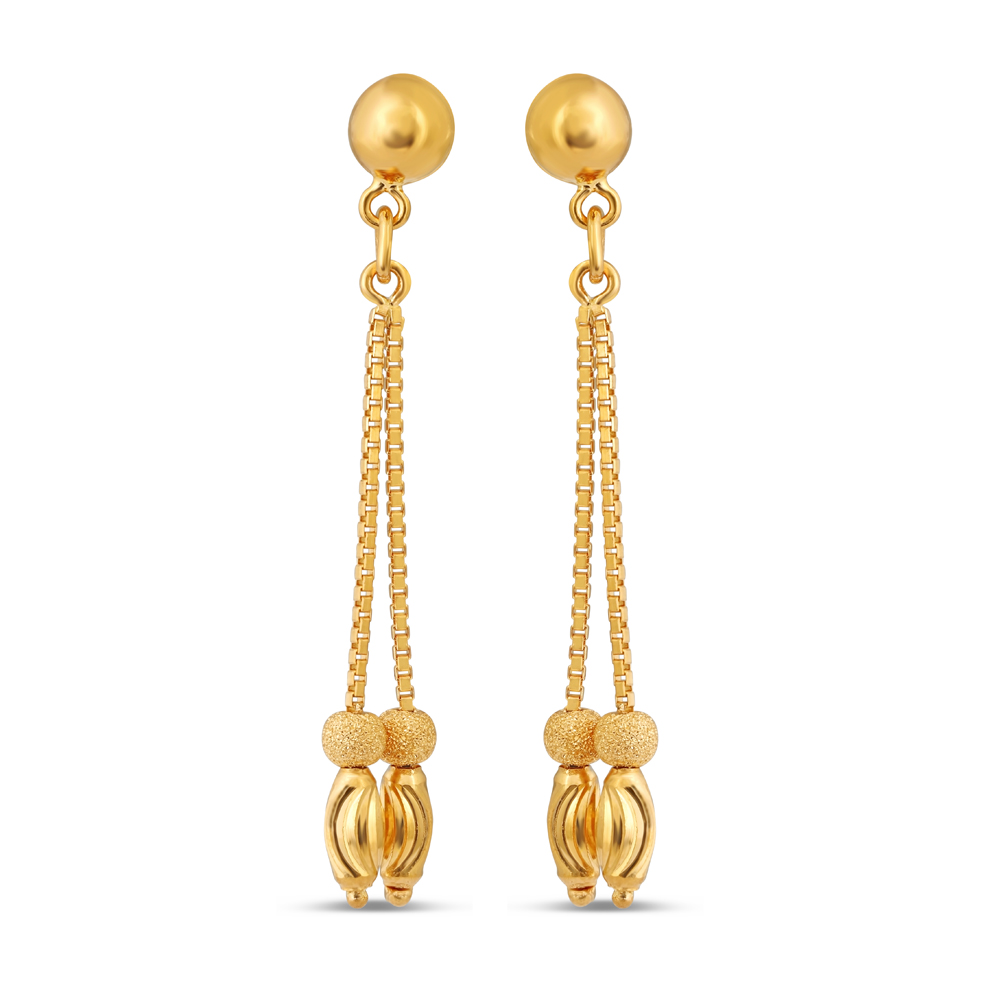 Top more than 73 gold dangle earrings uk latest - esthdonghoadian