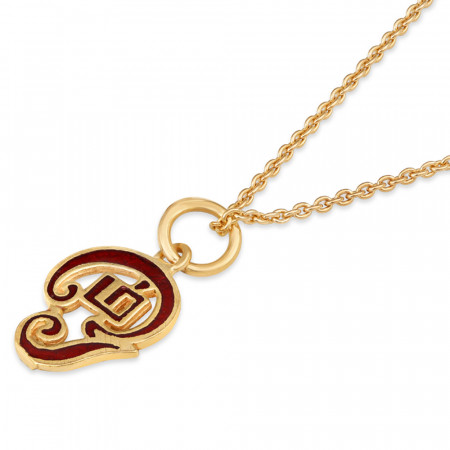 Gold Om Pendant
