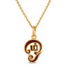 Gold Om Pendant