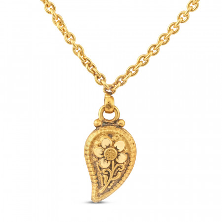 Rosettes Collection 22 Carat Gold Necklace